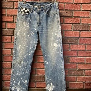 CARHARTT hand painted/reworked jeans